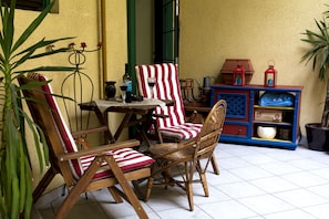 Appartement, 2 chambres, fumeur, terrasse | Terrasse/patio