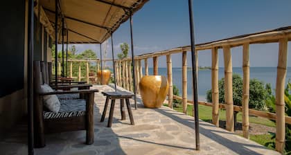Room in Lodge - Find a Quiet Beach Resort at Rushel Kivu Resort!