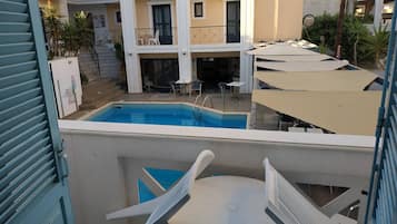 Apartamento, 1 quarto, sacada | Sacada