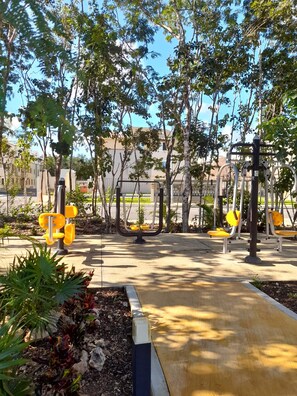 Apartment, 2 Bedrooms, Balcony, Garden View | Children's area