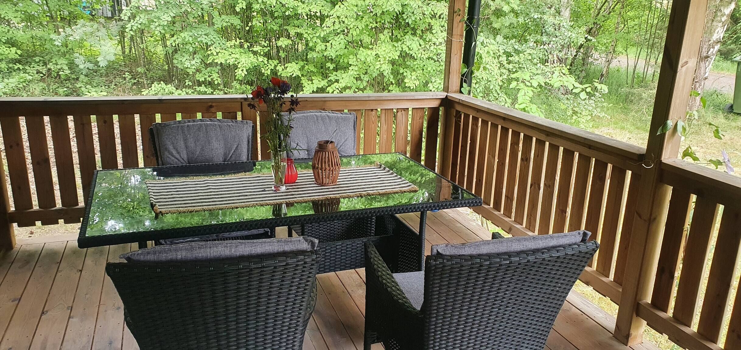 Cabin, 2 Bedrooms, Terrace, Garden View | Exterior
