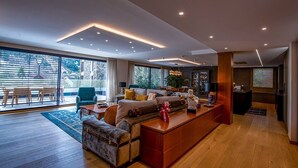 Living room - Luxury Apartment With Private Jacuzzi (El Tarter)