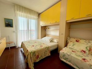 Appartement, 1 chambre, balcon, vue sur la ville | 2 chambres