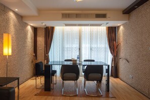 Apartment, 2 Bedrooms, Accessible, Balcony | Dining - 2C - 2 Bedroom Downtown Apartment With Shared Pool (Bangkok)