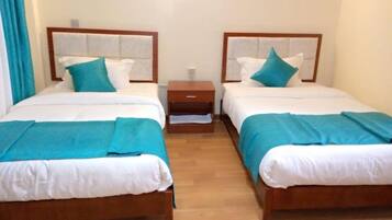 Wifi gratis y ropa de cama