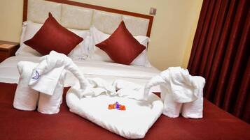 Wifi gratis y ropa de cama