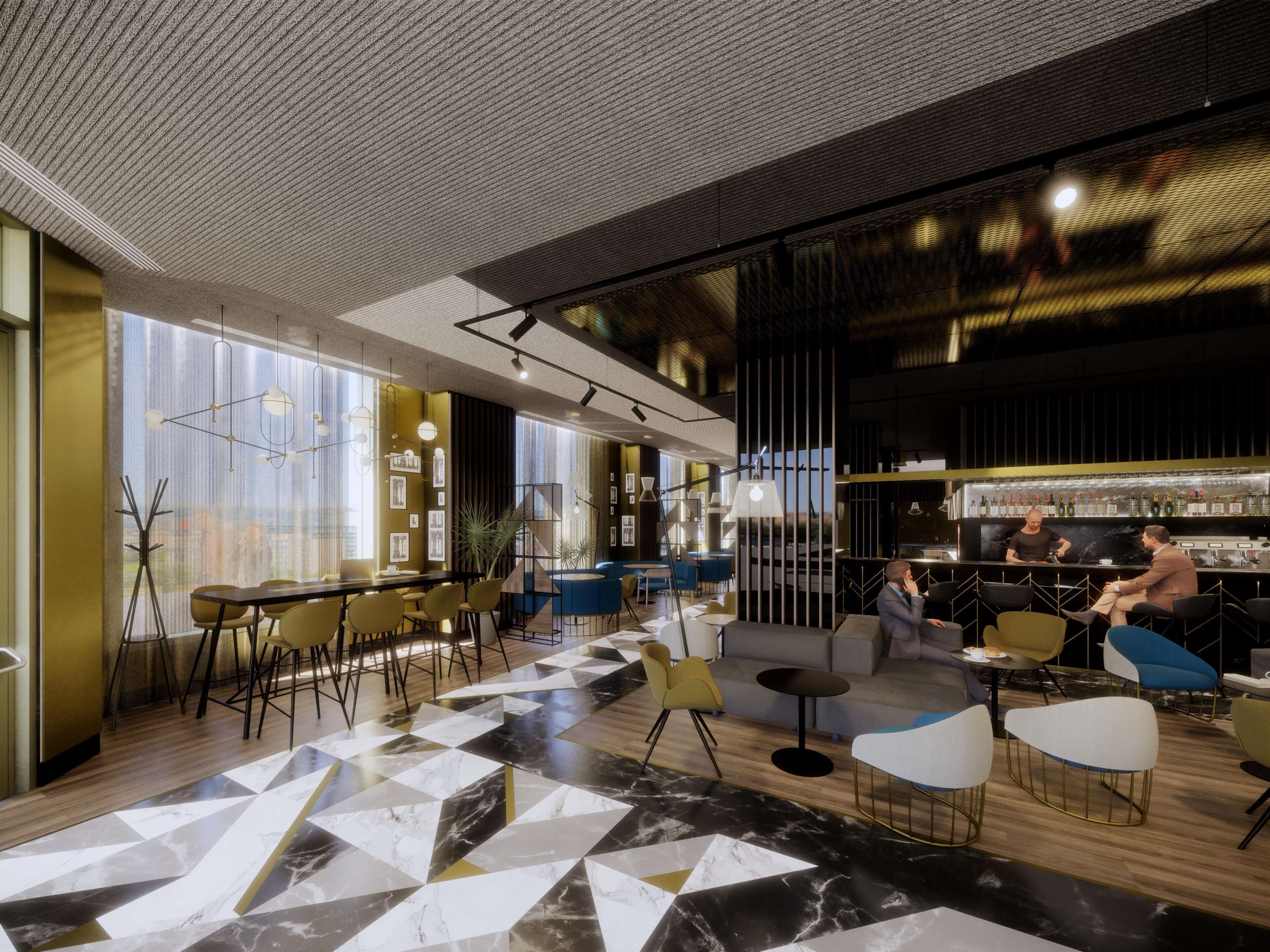 2 quầy bar/khu lounge 