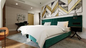 Premium bedding, minibar, in-room safe, individually decorated