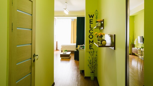 Comfort Studio Suite | Blackout drapes, iron/ironing board, WiFi (free) - Umba Apartment N6 (Yerevan)