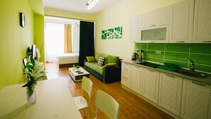 Comfort Studio Suite | Private kitchen | Fridge - Umba Apartment N6 (Yerevan)
