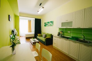 Comfort-Studiosuite | Eigene Küche | Kühlschrank