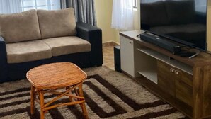 Villa, 5 Bedrooms | Living area | TV, fireplace - Lifestyle Villas Nanyuki (Nanyuki)