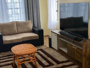 Villa, 5 Bedrooms | Living area | TV, fireplace - Lifestyle Villas Nanyuki (Nanyuki)