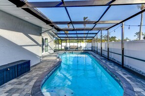 Beheizter Pool