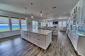 Fridge, microwave, oven, stovetop - The Hidden Gem ~Luxurious Beachfront Home Near 30A! (Panama City Beach)