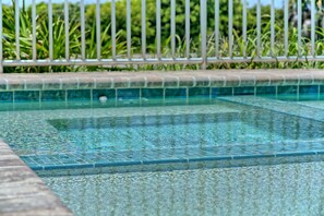 A heated pool - The Hidden Gem ~Luxurious Beachfront Home Near 30A! (Panama City Beach)