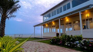 Blick auf den Strand