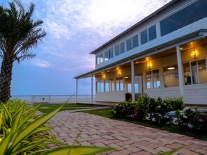 Blick auf den Strand 