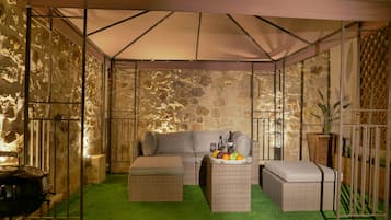Casa de ciudad confort, 3 habitaciones, patio, frente al océano | Terraza o patio