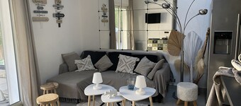 Comfortable farmhouse 200m from the beach and golf course