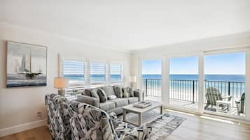 Condo, 3 Bedrooms | Living area | TV