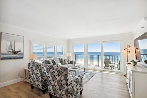 Sea Oats 606 is a Gorgeous Gulf Front 3 BR - with Free Beach Service for 4 by RedAwning