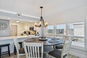 Condo, 3 Bedrooms | Dining - Sea Oats 606 is a Gorgeous Gulf Front 3 BR - with Free Beach Service for 4 by RedAwning (Fort Walton Beach)