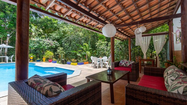 Lounge - Pousada Recanto da Terra (Porto Seguro)