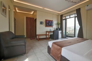 Executive suite | Verduisterende gordijnen, gratis wifi