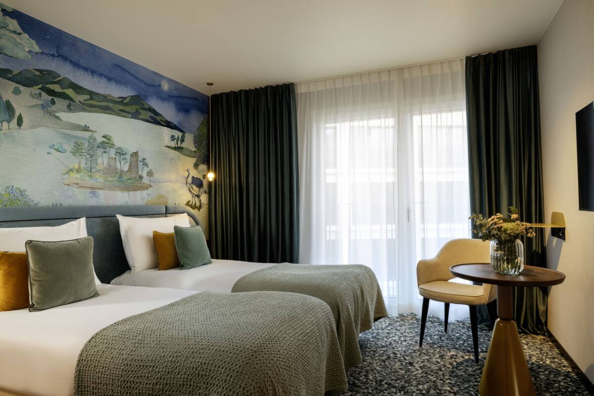 Minibar, in-room safe, blackout curtains, soundproofing