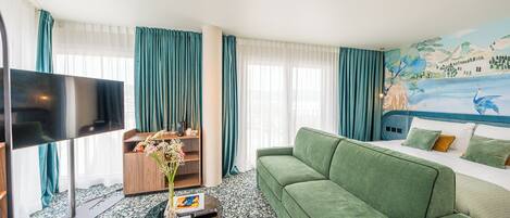 Minibar, in-room safe, blackout curtains, soundproofing