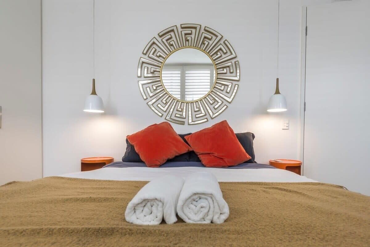 1 soverom, strykejern/-brett, wi-fi og sengetøy