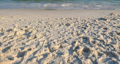 Chic 2BR Getaway with Pool & Balcony Just Steps from the Sand