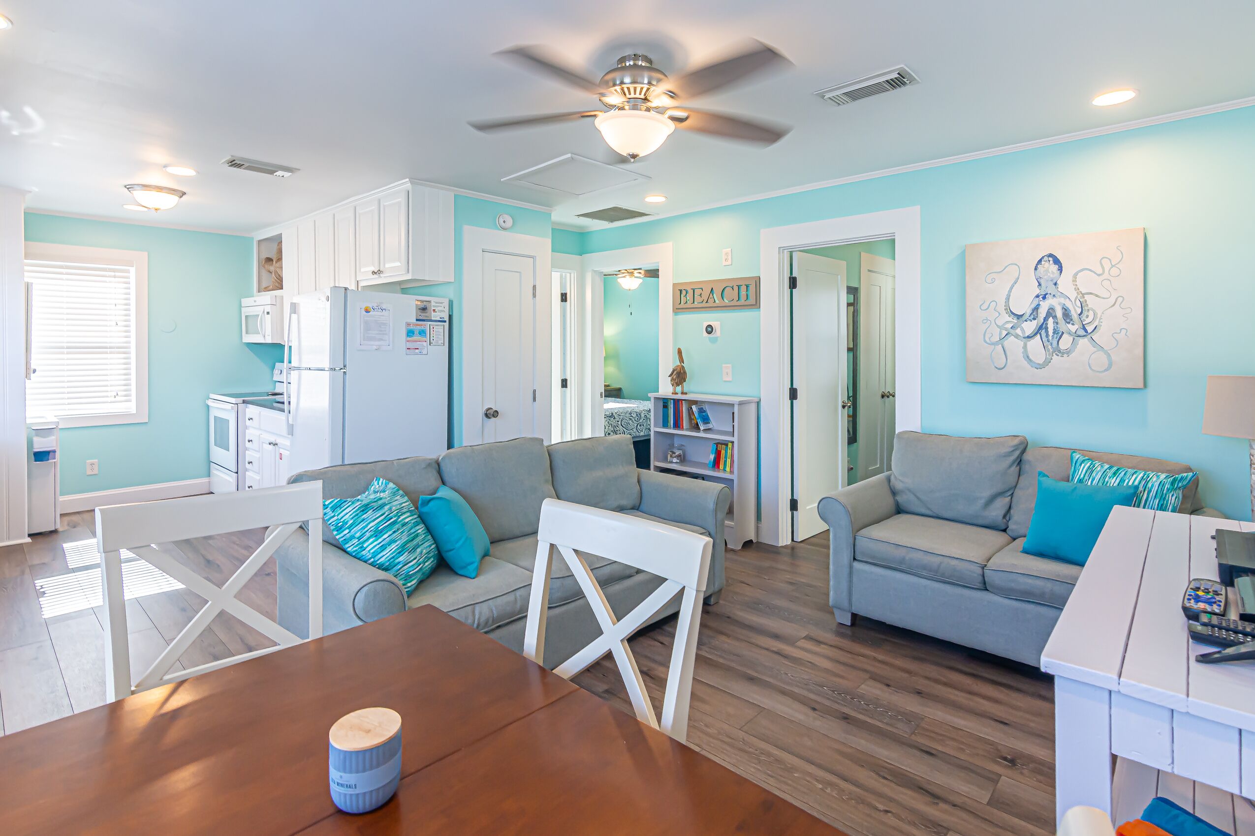 电视、DVD 播放器、书