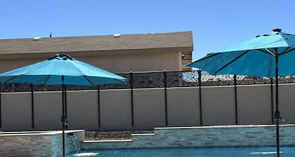 Beautiful home with SPARKLING pool & spa!!!  Miles and miles of off roading.