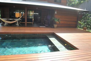 Outdoor pool - Charming villa with private pool in La Saline (La Saline)