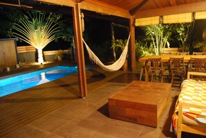Outdoor pool - Charming villa with private pool in La Saline (La Saline)