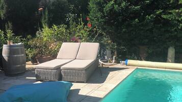 屋外プール、温水プール