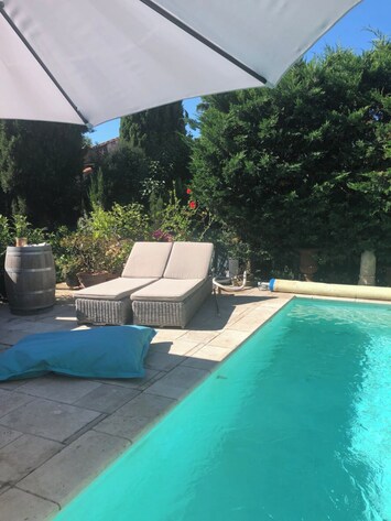 Piscine au sel