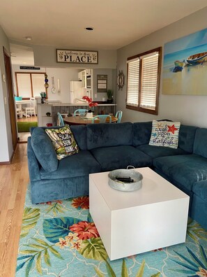 Smart TV, video games, DVD player, table football