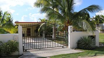 Facciata della struttura