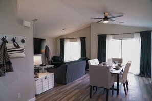 Deluxe Villa, 2 Bedrooms | Living area - The Villas at Emerald Desert RV Resort (Palm Desert)