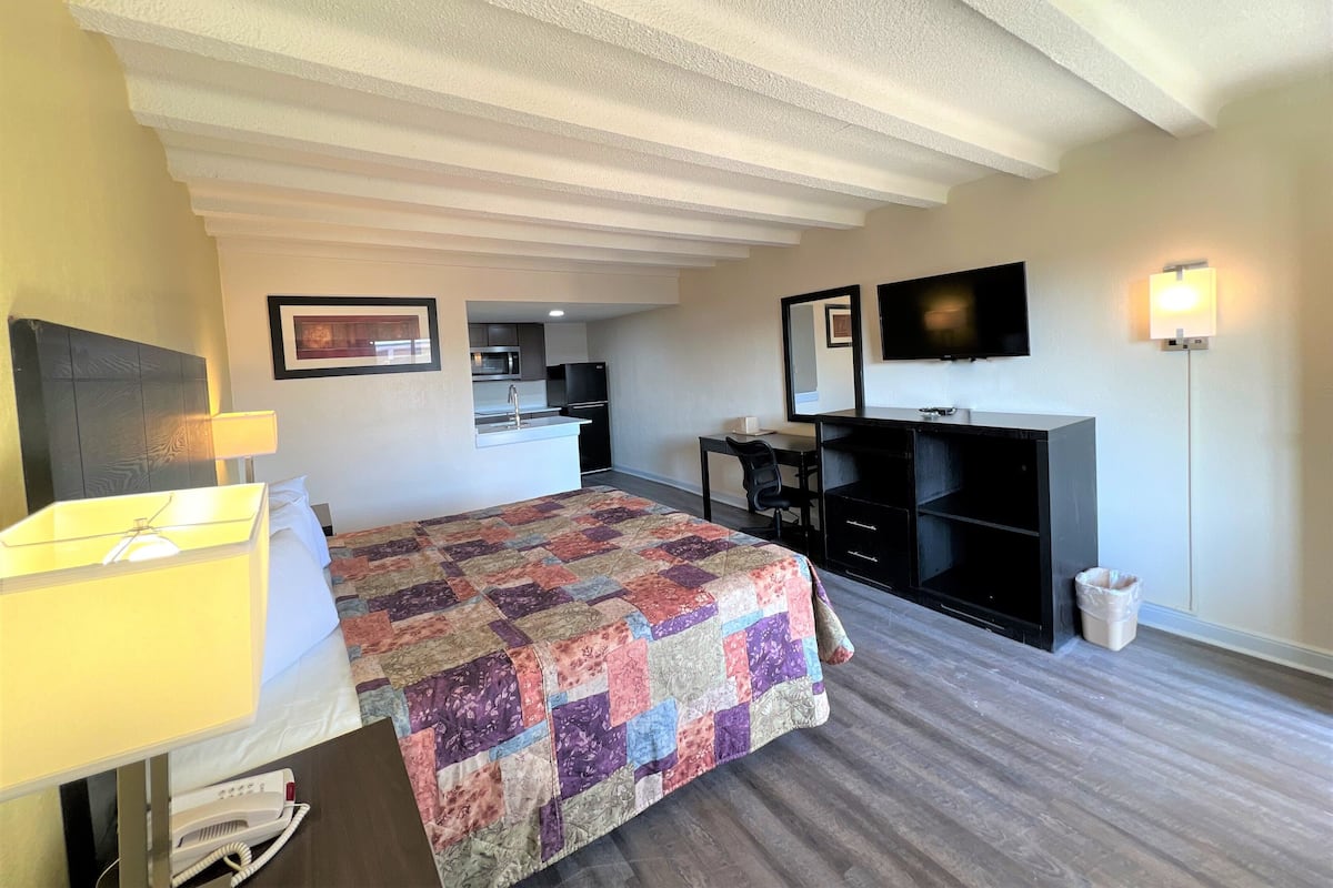Deluxe Studio Suite, 1 King Bed, Non Smoking | Living area