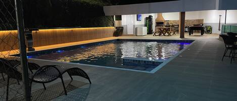 Alberca al aire libre