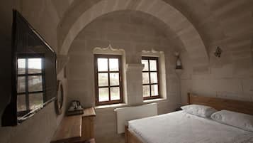 1 slaapkamer, lakens van Egyptisch katoen, luxe beddengoed, een minibar