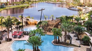 Pool - Wyndham Bonnet Creek, 2 Bedroom and 2 bath inside Disney! Wk 4/11/2023-4/19/23 (Lake Buena Vista)