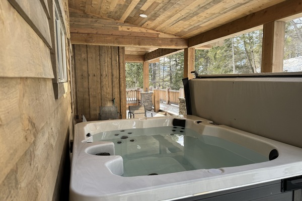 Bain à remous extérieur