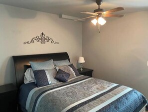 3 bedrooms, iron/ironing board, travel crib, free WiFi