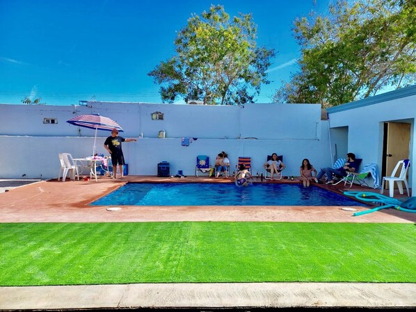 Alberca al aire libre