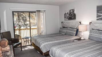 2 habitaciones, escritorio, wifi gratis y ropa de cama